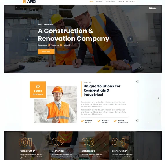 Home Renovation Service Page